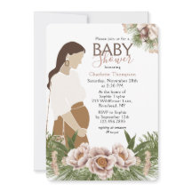 Blush Pink Expectant Mom Baby Shower