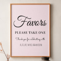 Blush Pink Favours Bridal Shower 