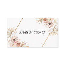 Blush Pink Feminine Watercolor Floral 