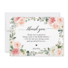 Blush Pink Floral Gold Geometric Bridal Shower