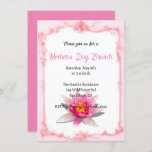 Blush Pink  Floral Mother's Day Brunch Invitat Invitation<br><div class="desc">Blush Pink Floral Mother's Day Brunch Invitat Invitation</div>