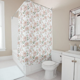 Blush Pink Floral Watercolor