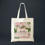 Blush Pink Floral Wedding Mother of Bride Tote Bag<br><div class="desc">Beautiful and elegant blush pink floral / vintage roses Mother of the Bride wedding tote bag.</div>