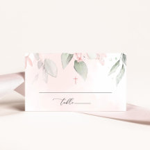 Blush Pink Flowers, Greenery, Boho, Floral Baptism
