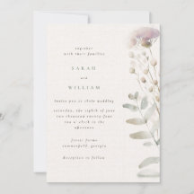 Blush pink flowers wedding