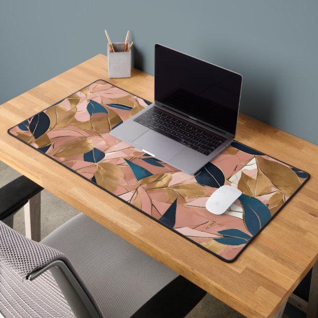 Blush Pink Gold Boho Collection Feuille populaire (Bureau 2)
