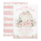 Blush Pink Gold Floral Pumpkin Girl Baby Shower