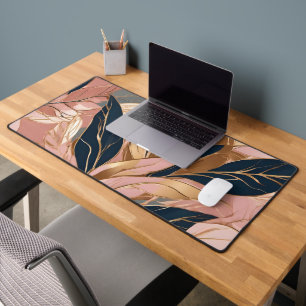 Blush Pink Gold Modern Boho Collection Feuilles