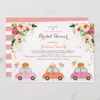 Blush Pink & Gold Pumpkin Drive By Bridal Shower
