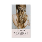 Blush Pink Hair Stylist Photo QR Code