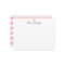 Blush Pink Heart Feminine Script Girly Chic Stripe