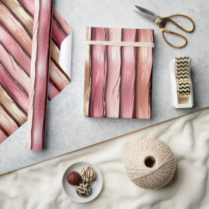 Blush Pink Macarons Christmas Wrapping Paper