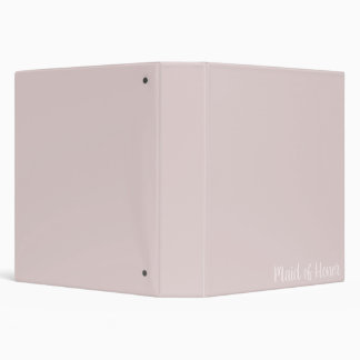 Blush Pink Maid of Honour Binder