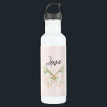 Blush Pink Mint Green Gold Butterfly 710 Ml Water Bottle<br><div class="desc">Blush Pink Mint Green Gold Butterfly</div>