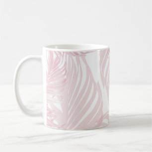 Blush Pink Palm Bliss 1 #tropical #art Coffee Mug