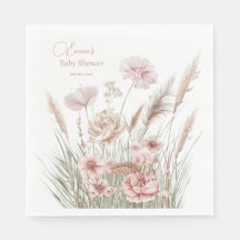 Blush Pink Pampas Grass Party Decor