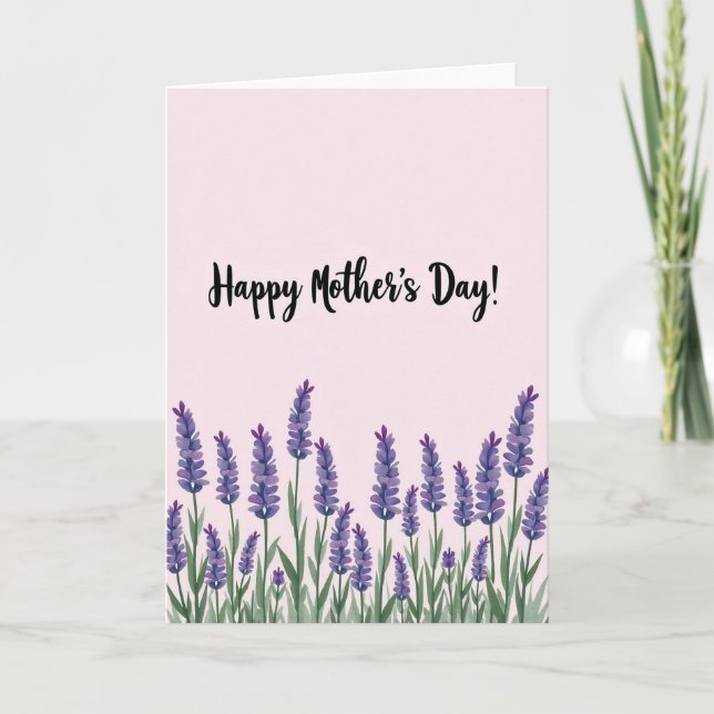 Blush Pink Pattern Card (Front)