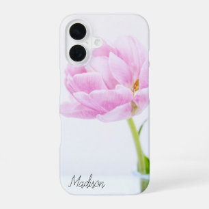 Blush Pink Peony   Floral iPhone Case