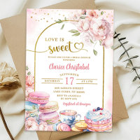 Blush Pink Peony Love is Sweet Bridal Shower