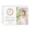 Blush Pink Peony Wreath Gold First Holy Communion