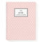 Blush Pink Quatrefoil Personalized Notebook
