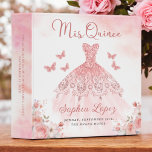 Blush Pink Quinceanera Photo Album and Planner Binder<br><div class="desc">Organize and cherish your special day with the Blush Pink Quinceañera Photo Album and Planner 3-Ring Binder. This elegant binder features a soft blush pink cover with delicate accents, perfect for keeping track of every detail of your quinceañera. It serves as both a planner for organizing your event and a...</div>