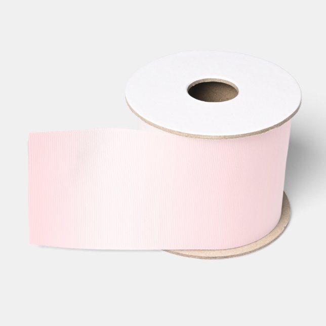 Blush Pink Ribbon Bow Christmas Grosgrain Ribbon (Spool)