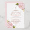 Blush Pink Rose First Holy Communion Rose Gold
