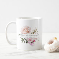Blush Pink Rose Floral Mother of the Groom