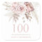 Blush Pink Rose Flowers 100th Birthday Party Event