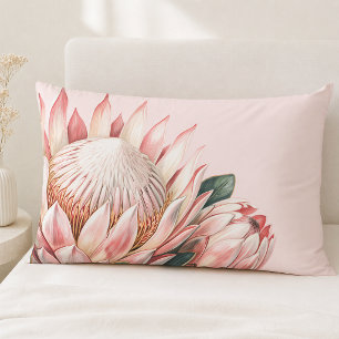 Blush Pink Rose Romantic Watercolor Floral Pillowcase