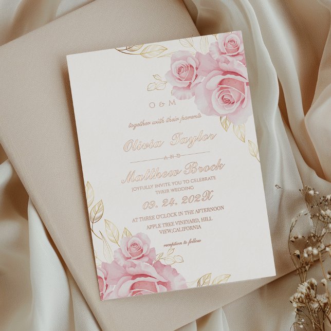 Blush Pink Roses Flowers Wedding (Creator Uploaded)