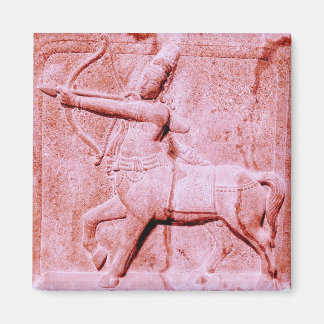 Blush Pink Sagittarius Fridge Magnet