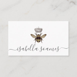 Blush Pink Script Signature Calling Card