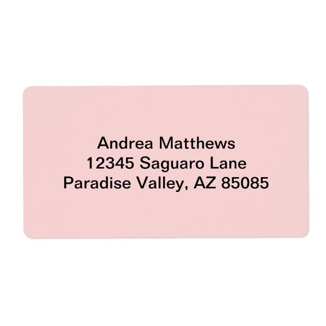 Blush Pink Solid Colour (Front)