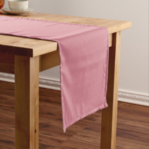 Blush Pink Solid Colour Table Runner
