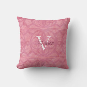 Blush Pink Throw Pillow