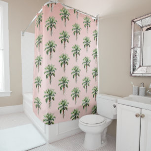 Blush Pink Tropical Palm Tree 
