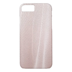blush pink tulle fabric Case-Mate iPhone case