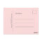 Blush Pink Watercolor Flowers Birthday Thank You