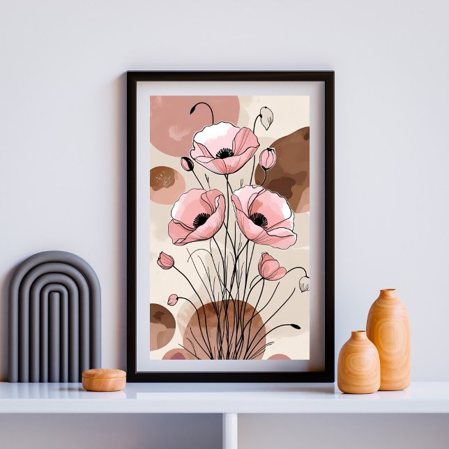 Blush Poppies Photo Print (Creator Uploaded)