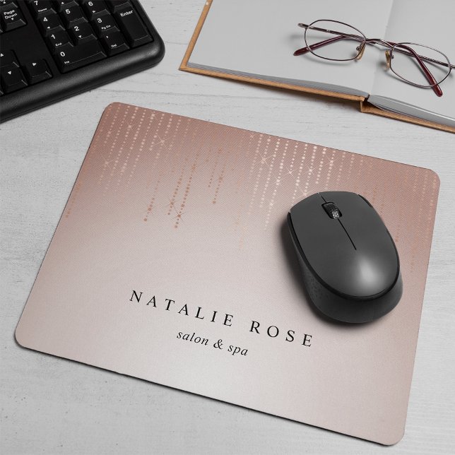 Blush Rain Personalized Mouse Pad (Creator Uploaded)