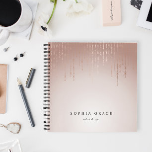 Blush Rain Personalized Notebook