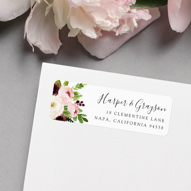 Blush Romance Return Address (Creator Uploaded)