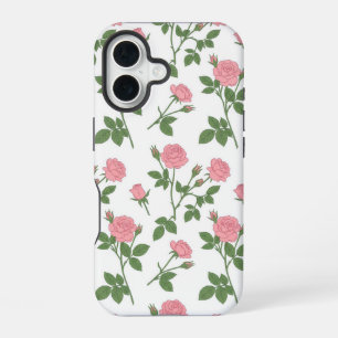 Blush Rose Garden Pink Rose Floral iPhone Case
