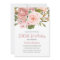 Blush & Rose Gold 100th Birthday Party Invite