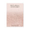 Blush rose gold glitter jewellery earring display