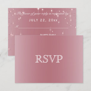 Blush Rose Gold Star Lights - RSVP