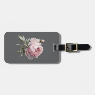 Blush Rose Luggage Tag — Lumina & Ash Collection