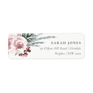 BLUSH ROSE ROSE HOLLY BERRY ADRESSE DU NOUVEL AN